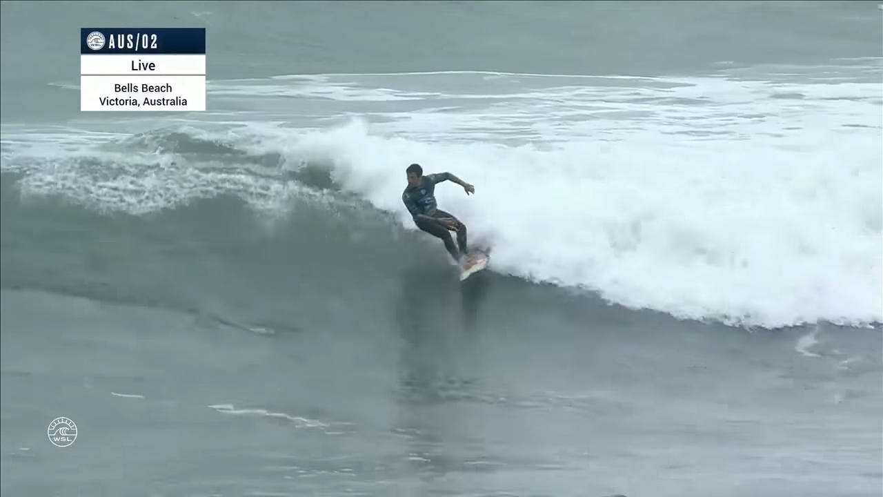 Screenshotter MickFanningvsItaloFerreiraFINALRipCurlProBellsBeach2018 0’16”