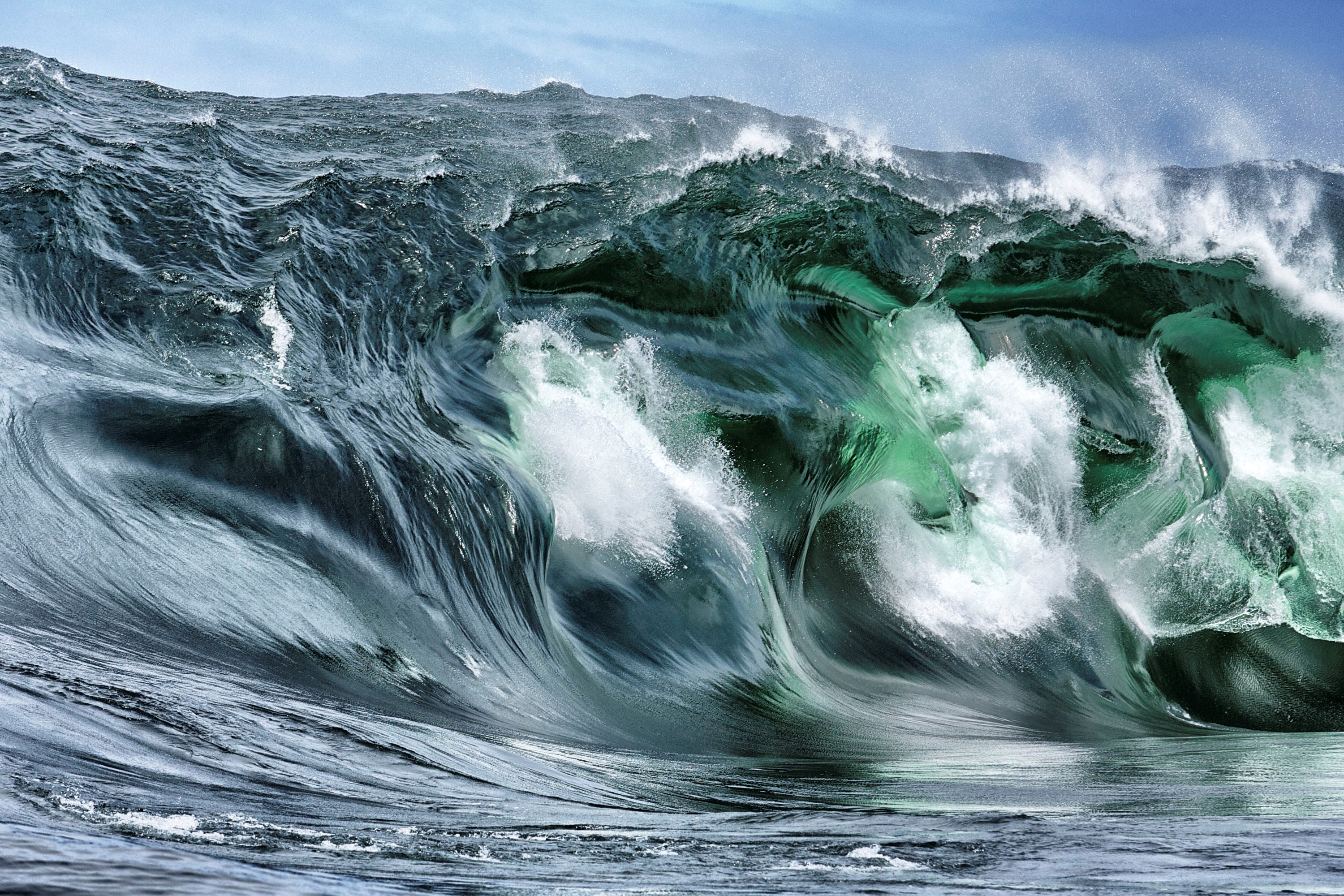 A bunch of maniacs in the terrifying Shipstern Bluff.