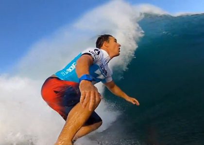 Kalani Chapman Surfs Billabong Pipe Masters with GoPro | aquasport.tv