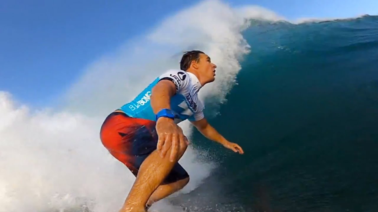 Kalani Chapman Surfs Billabong Pipe Masters with GoPro