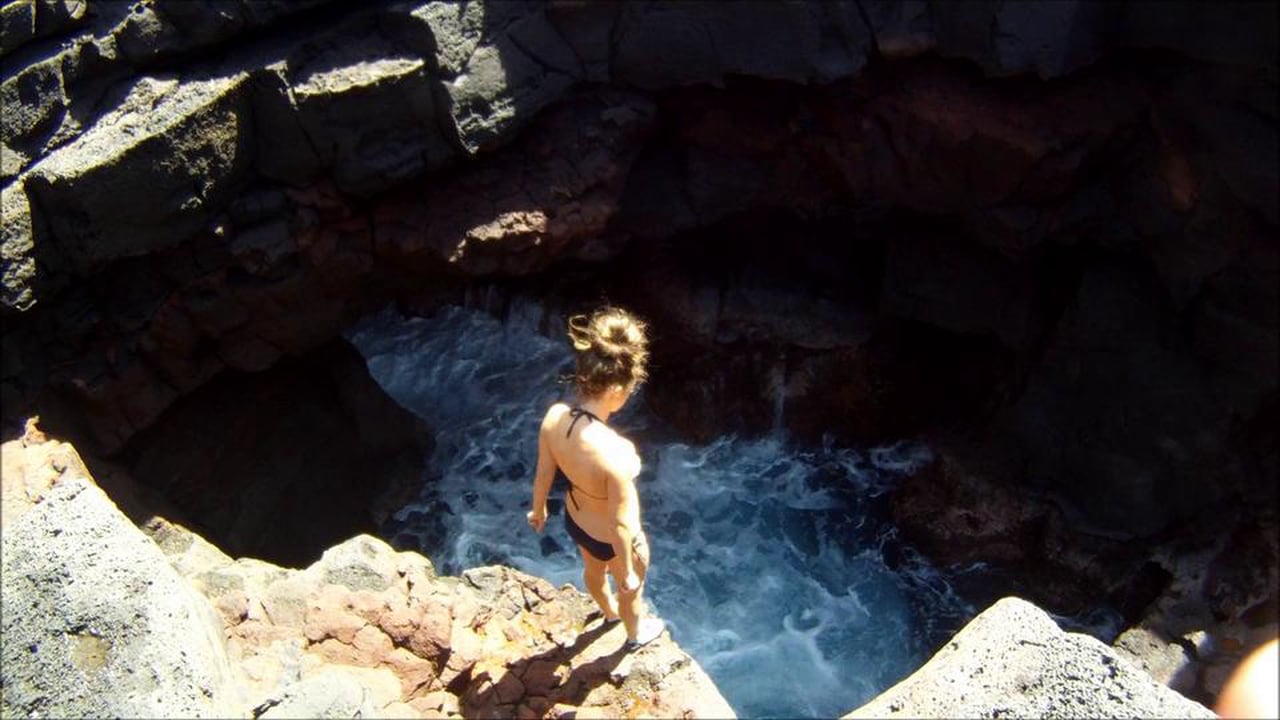 Hawaii Cliff Jumping