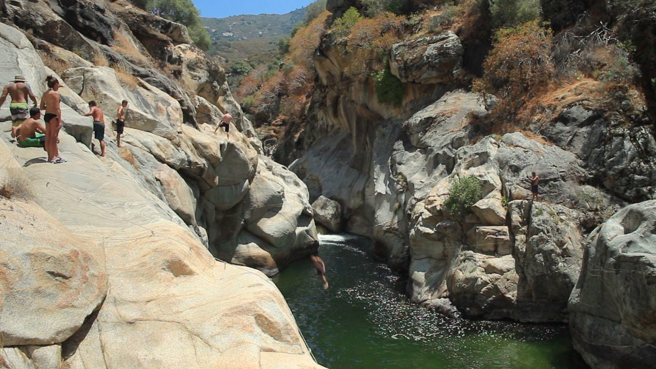 Cliff Jumping Sequoia National Park