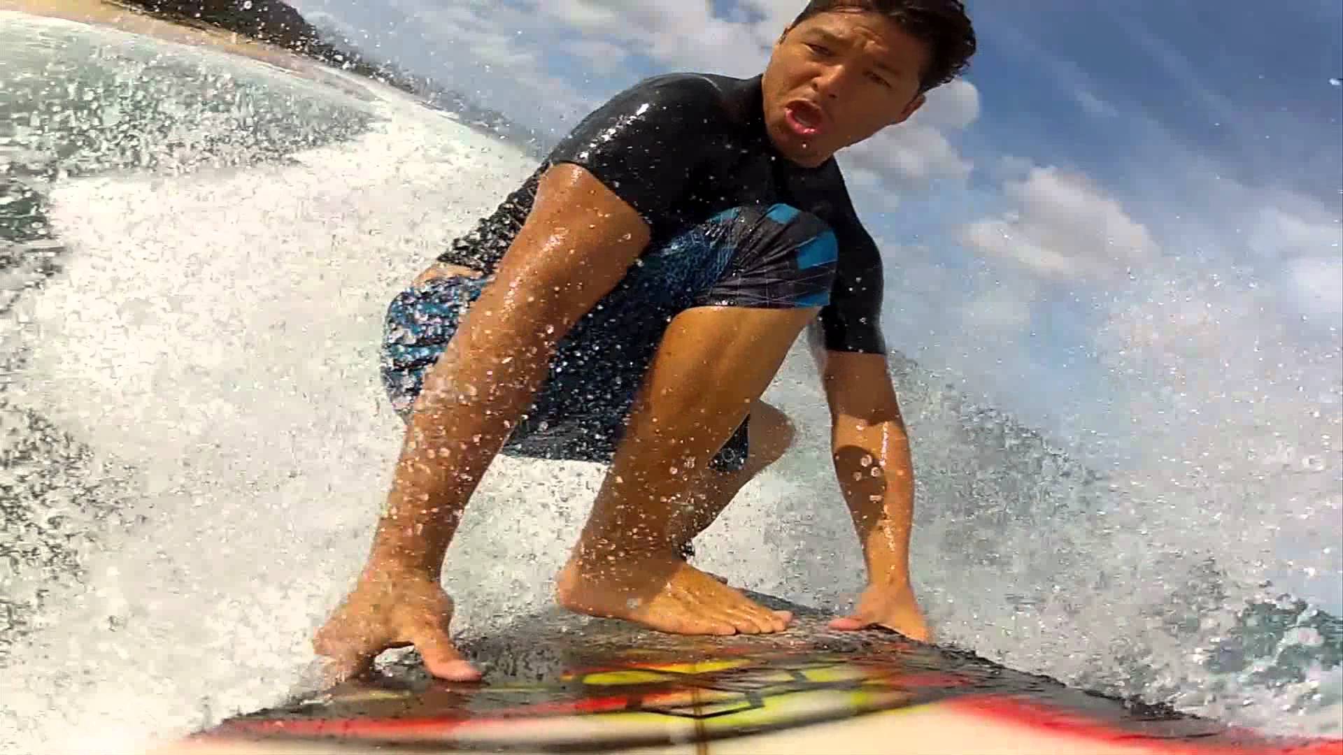 Kalani Robb Surfs Local Spot | aquasport.tv