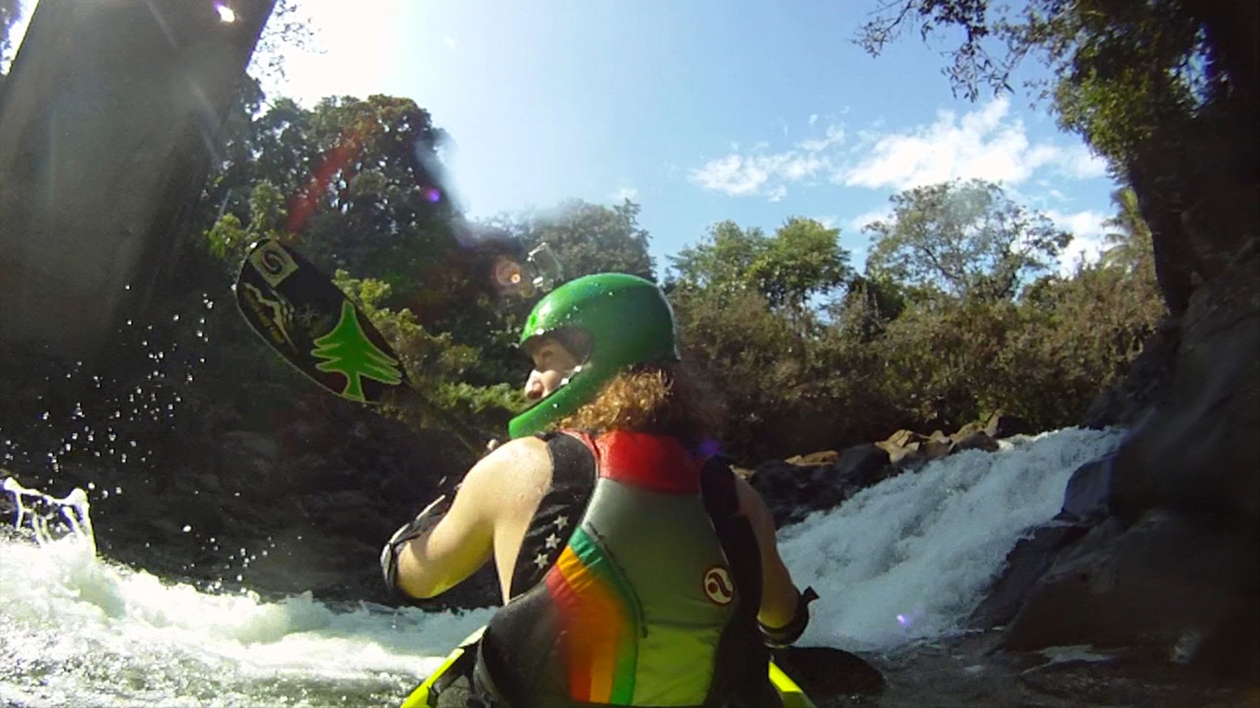Shon Bollock Waterfall Drop – First Descent