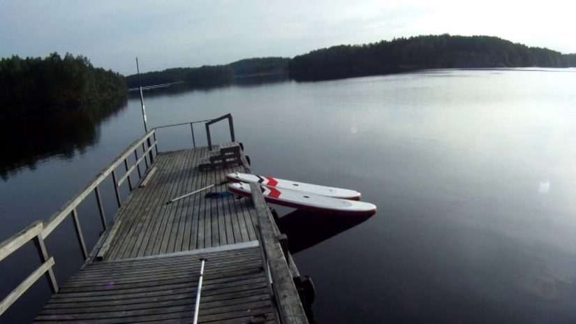 SUP - Finland, Repoveden kansallispuisto  29.6.2013 | aquasport.tv