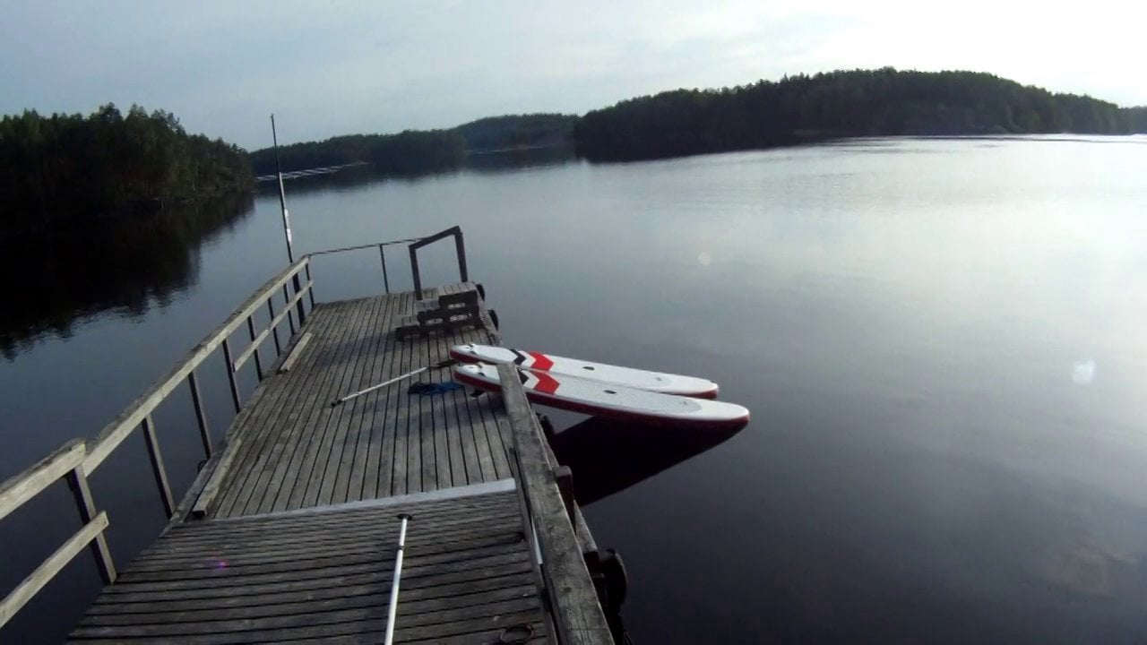 SUP - Finland, Repoveden kansallispuisto  29.6.2013 | aquasport.tv