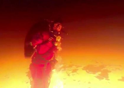 Lava at lake bottom | aquasport.tv