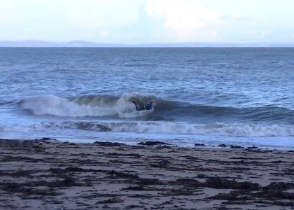 Bodyboarding Wales UK.