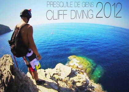 Cliff Diving in Presqu'île de Giens,France | aquasport.tv