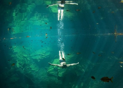 Cave diving in Yucatan peninsula in Mexico | aquasport.tv