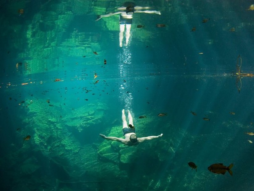 Cave diving in Yucatan peninsula in Mexico | aquasport.tv
