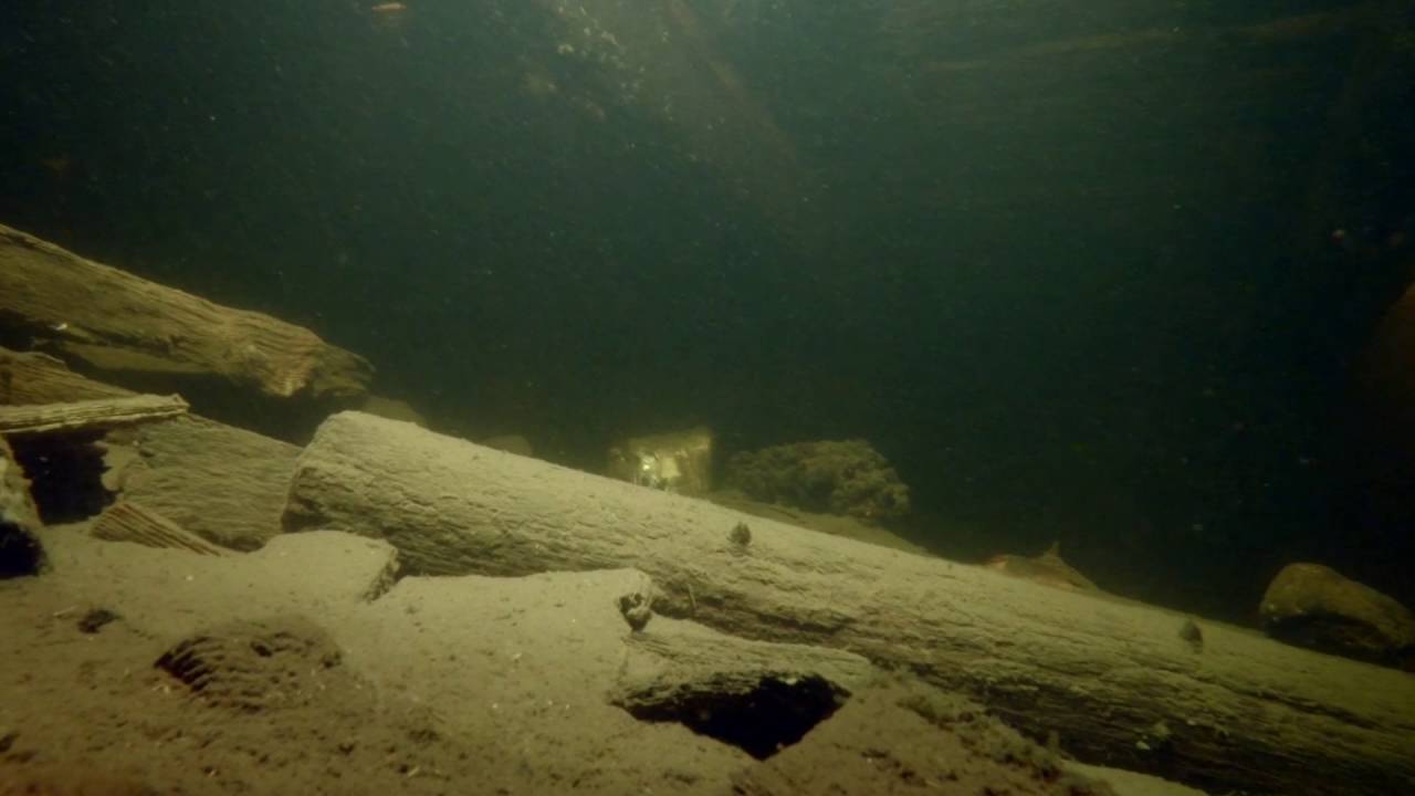 Niskalammen Pond wrecks. Wreck number 4 | aquasport.tv
