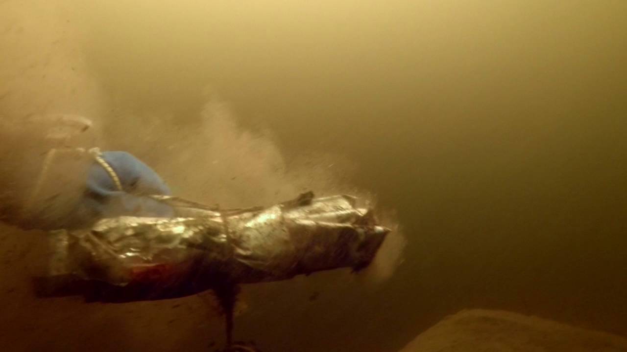 Niskalammen Pond wrecks. Wreck number 5 | aquasport.tv