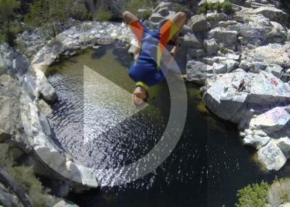 Jump or Die Cliff Jumping | aquasport.tv