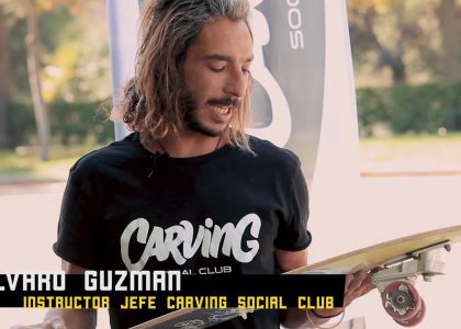 4º Tutorial Surfskate Carving Social Club: "Cómo hacer un Cutback y un Cutback Roundhouse" (with subtitles) | aquasport.tv