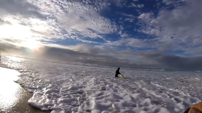 BIG SWELL on RAZO BEACH | 28 - 7 | aquasport.tv