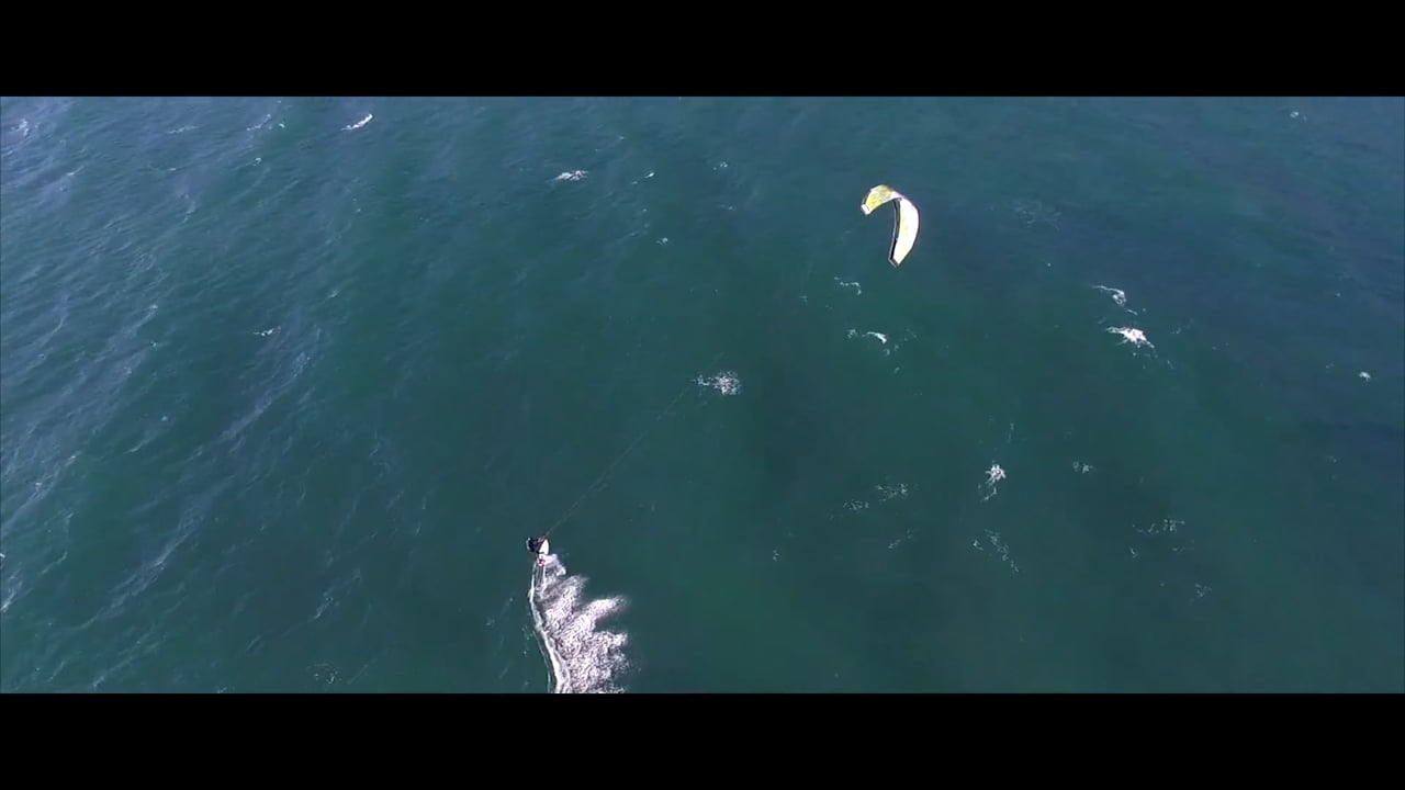 Kite Surfing in Malibu.