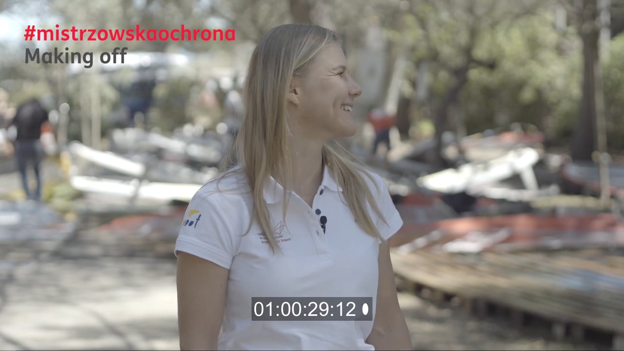 #mistrzowskaochrona + Gosia Białecka (making off) | aquasport.tv
