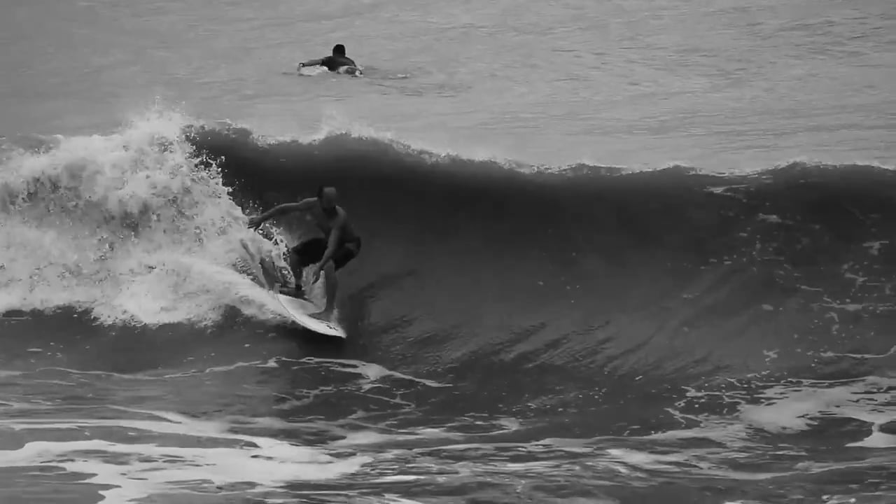 Surf in Pier Mongaguá-SP-Brazil (09-10-17)