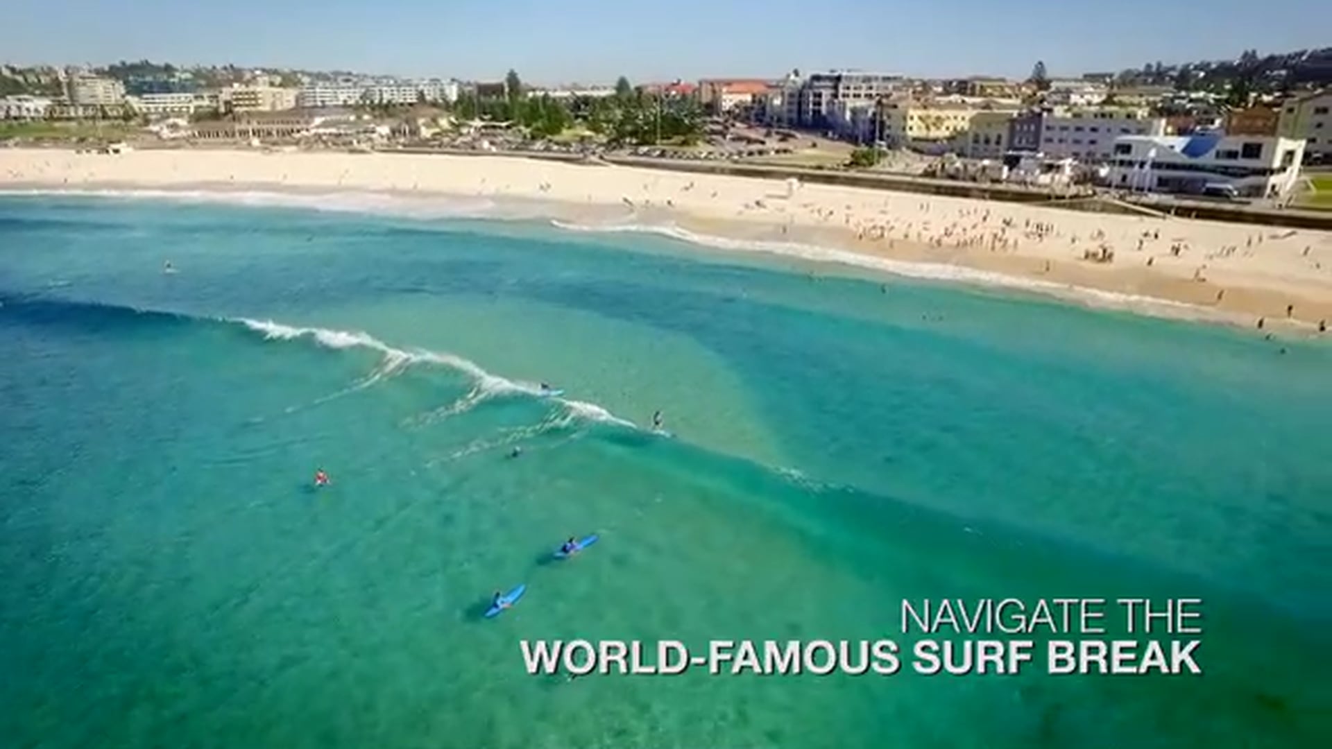 Bondi Surf Lesson GO BE Travel Promo | aquasport.tv