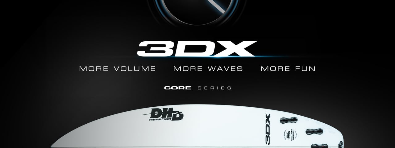 DHD ‘3DX’ Small Wave Shortboard | aquasport.tv