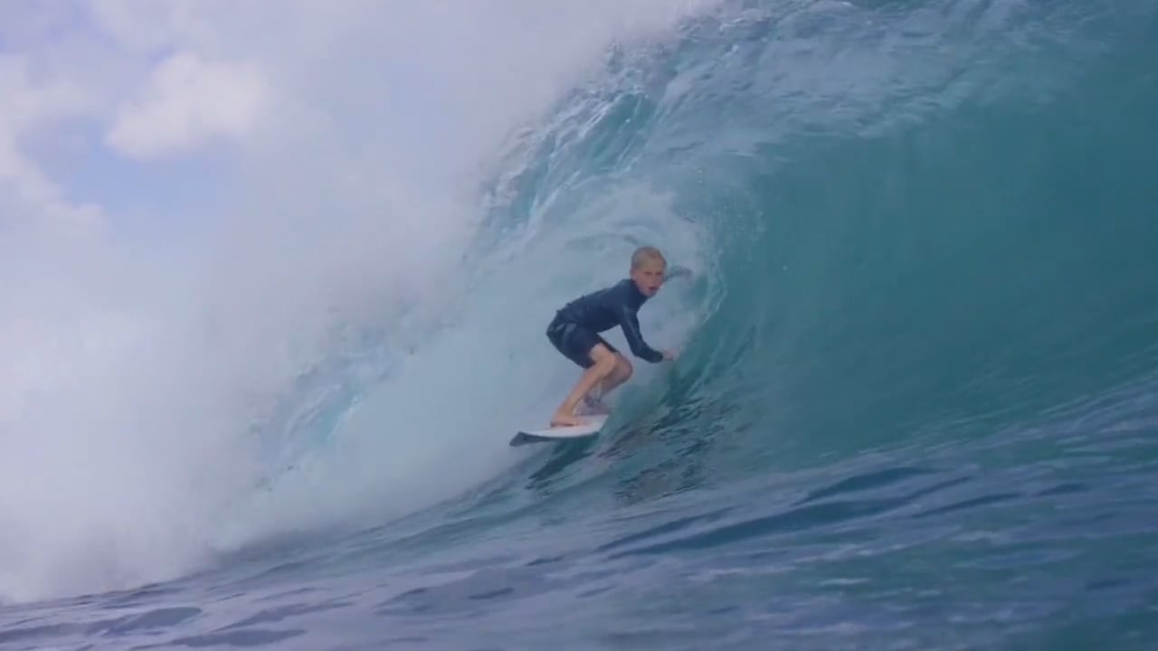 Hayden Rodgers Surfing Bali Summer 2017