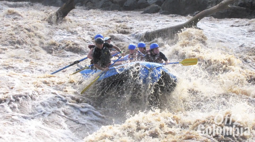 Extreme Rafting experience in Colombia