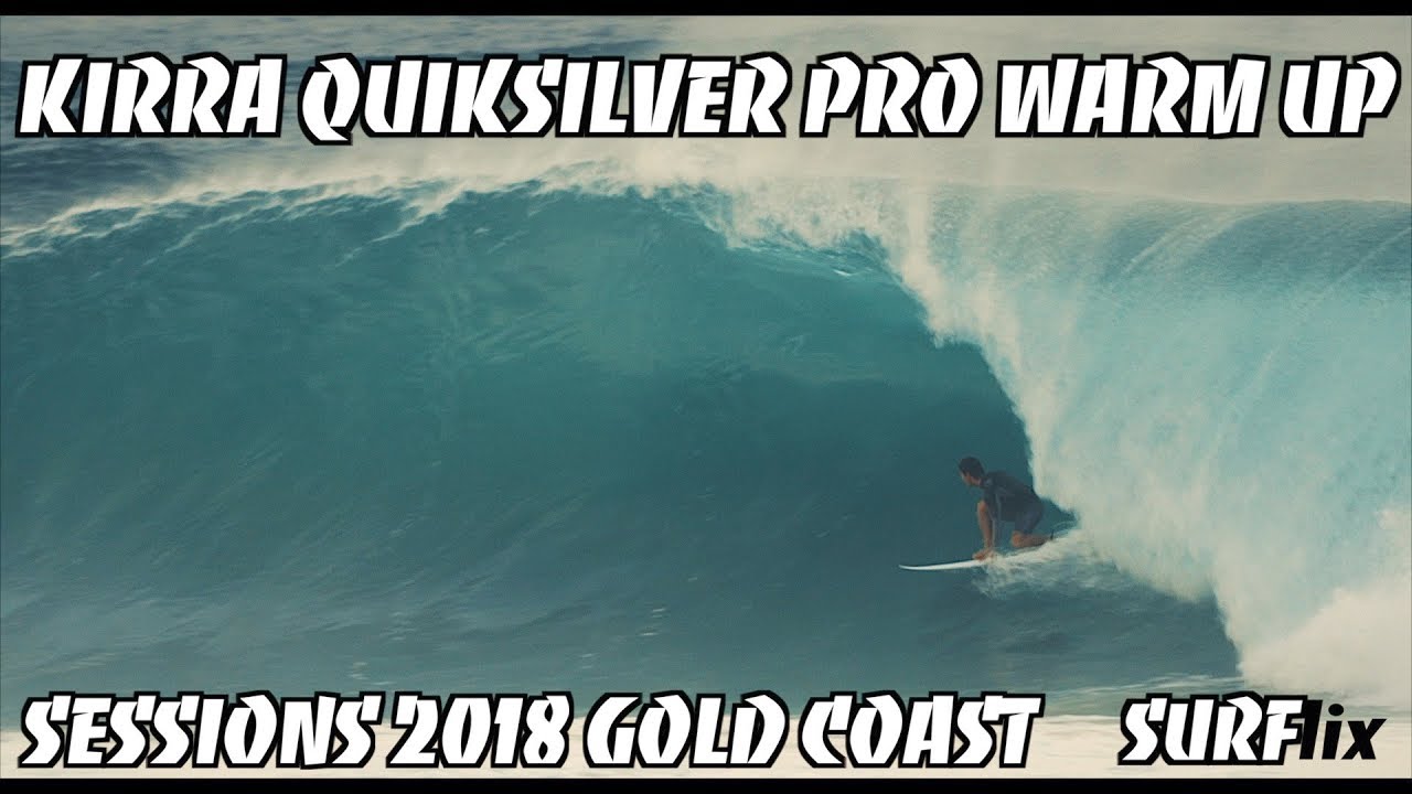 DAWN WARM UP SESSION BEFORE WSL QUIKSILVER PRO 2018 FINAL
