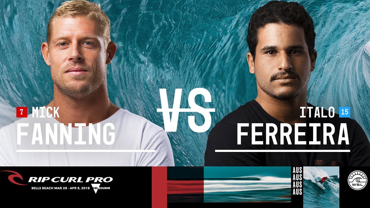 Mick Fanning vs. Italo Ferreira FINAL Rip Curl Pro Bells Beach 2018