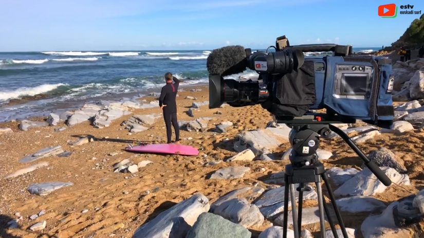 Saint Jean de Luz Lafitnia on All Saints Day ESTV Euskadi Surf TV